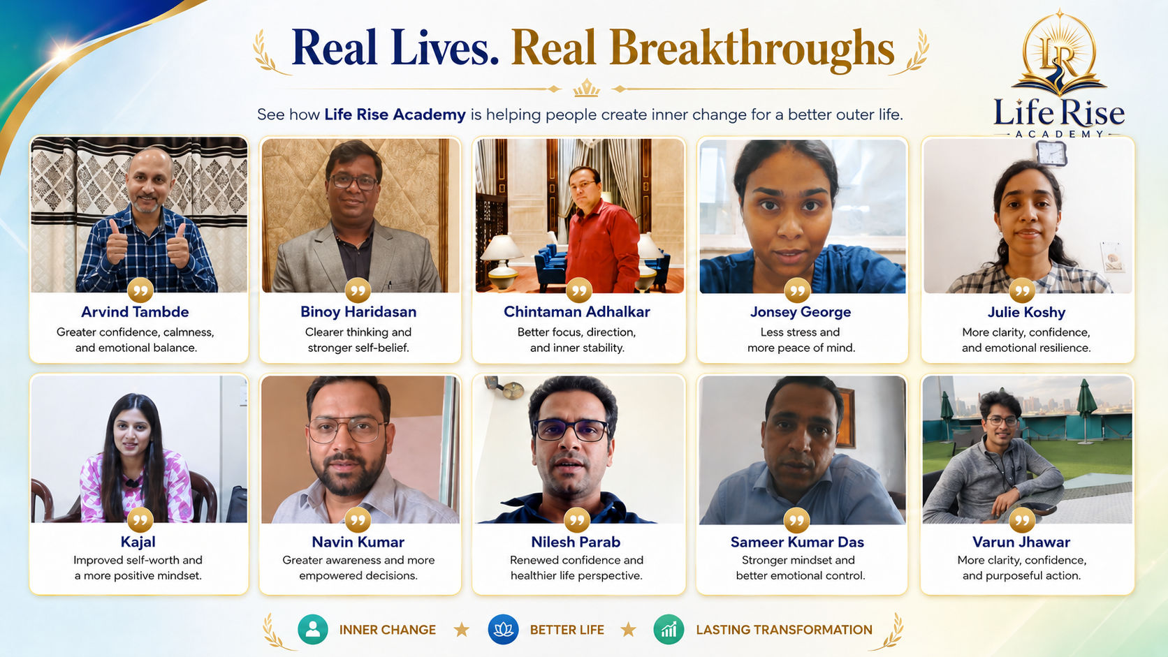 Participant Testimonials